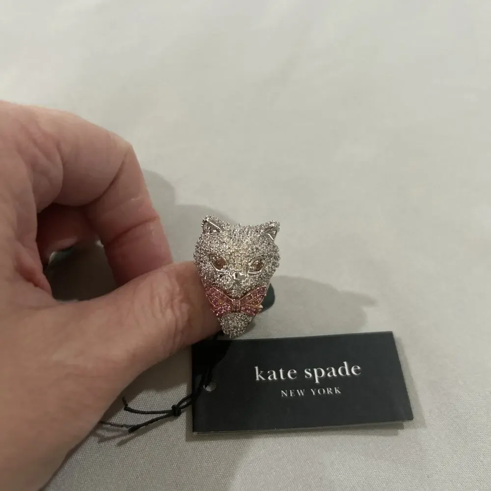 Kate Spade Pawlina Cocktail Ring Size 6